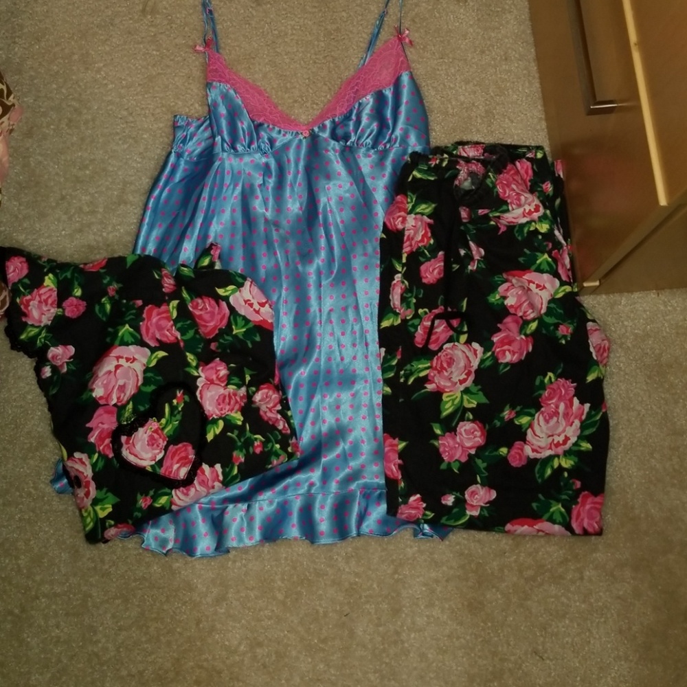 Betsey Johnson pajama lot
